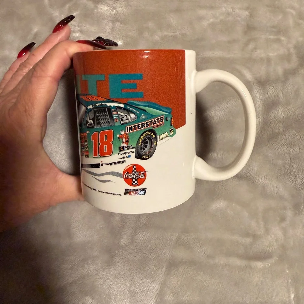 Vintage 1998 Coca-Cola Bobby Labonte #18 Interstate Batteries NASCAR Mug qty 1